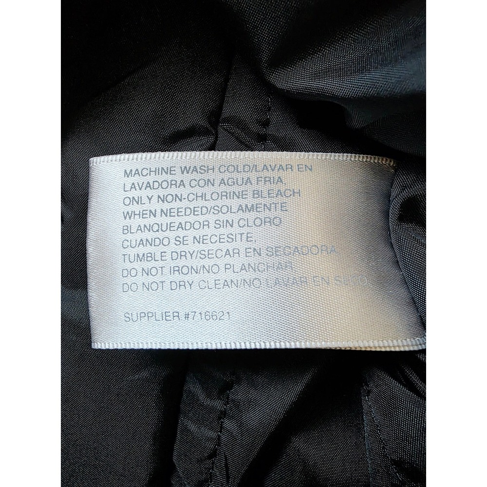Jacqueline Ferrar PL Jacket Petite Large Silver Gray Metallic Belted Zip Up NEW - Picture 10 of 11